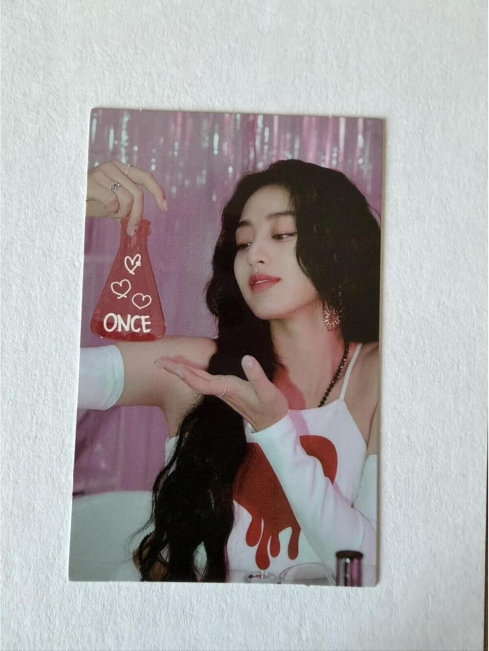 Twice Jihyo FORMULA OF LOVE Scratch Photocard